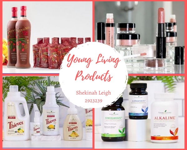 Young Living Products with Shekinah Leigh