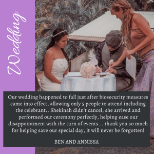 Wedding Testimonial