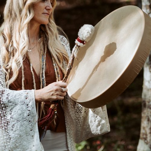 drum shamanic wedding