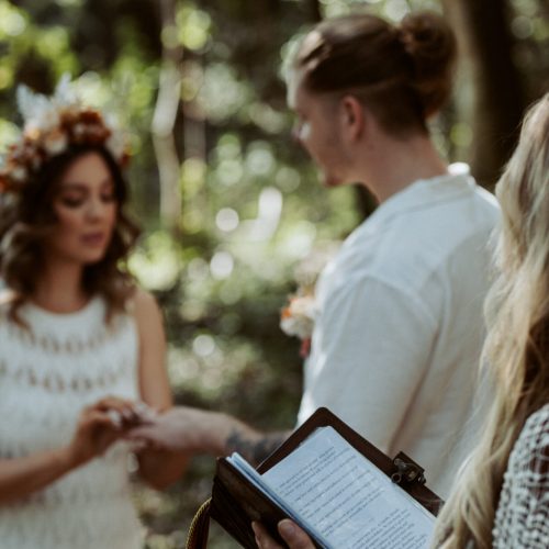 forest elopement