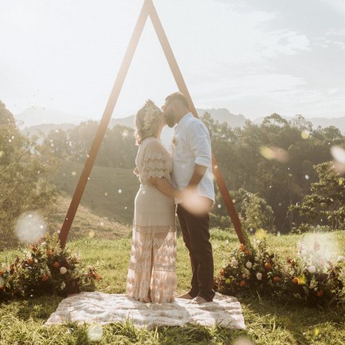 hilltop elopement