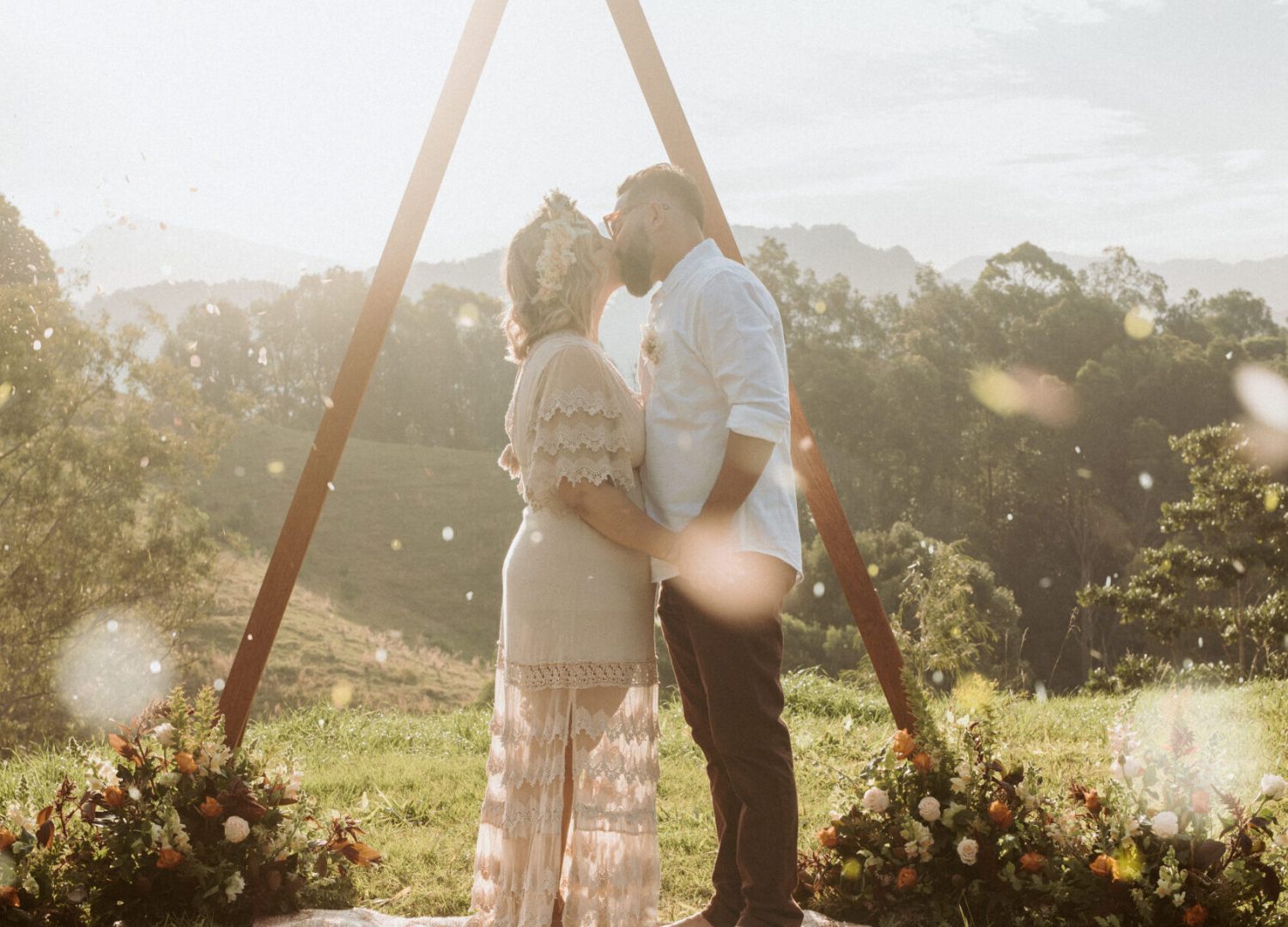 hilltop elopement